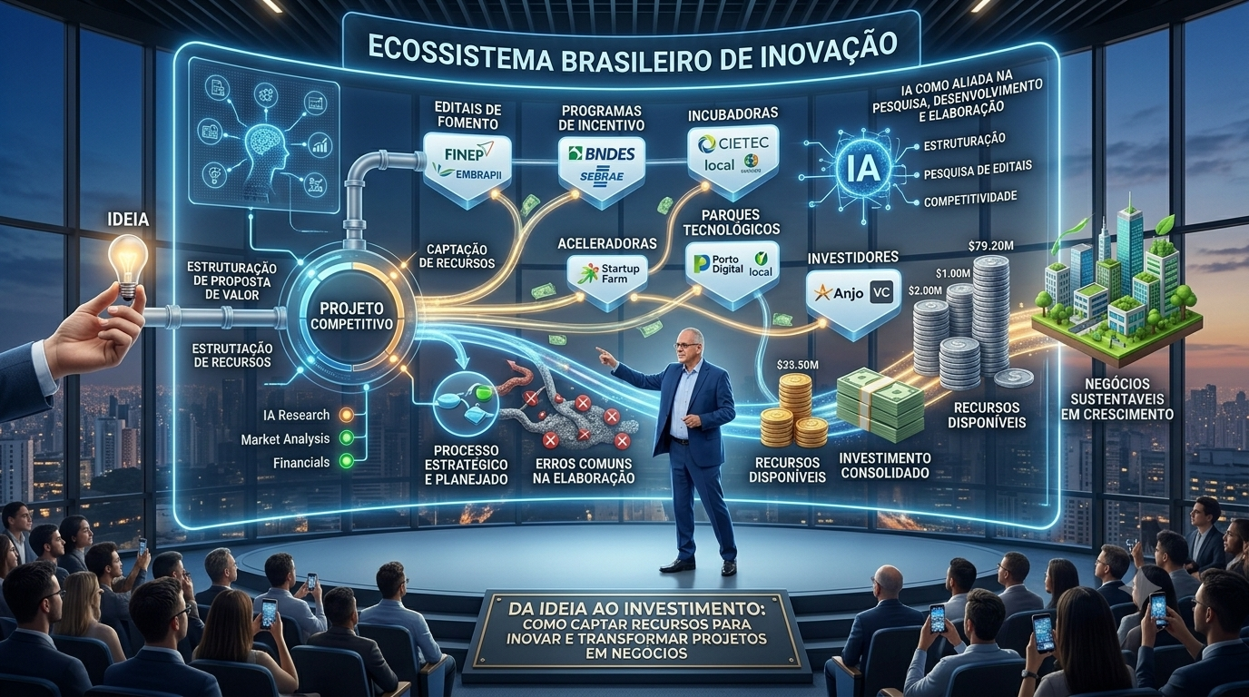 Da Ideia ao Investimento - Os recursos que viabilizam soluções